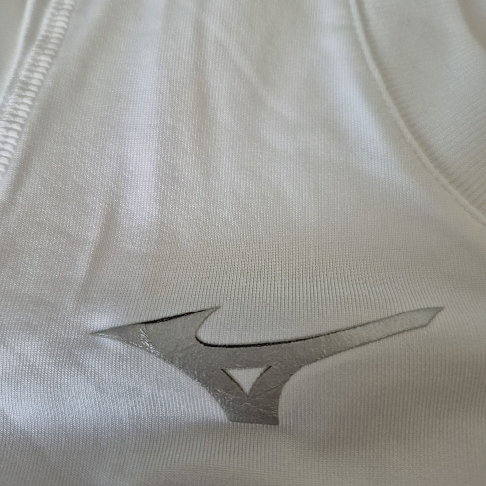 Mizuno Volleball‎ Shirt Womens Small Navy/White Drylite Short Sleeve NEW - Picture 10 of 11